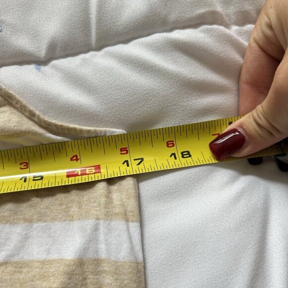 Lilly Pulitzer Dress Womens Small Beige White Sleeveless Racerback Tank Tunic - Picture 4 of 7